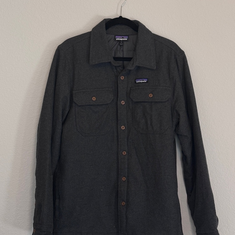 Patagonia Men’s Insulated Fjord Flannel Jacket | Size M